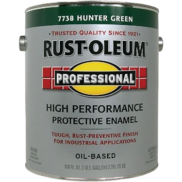 Expertly Made Rust-Oleum Hunter Green Gloss Professional Enamel 1 gallon Excellent