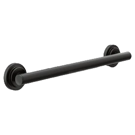 Long-Lasting Moen Matte Black Iso 18 Grab Bar Consistent