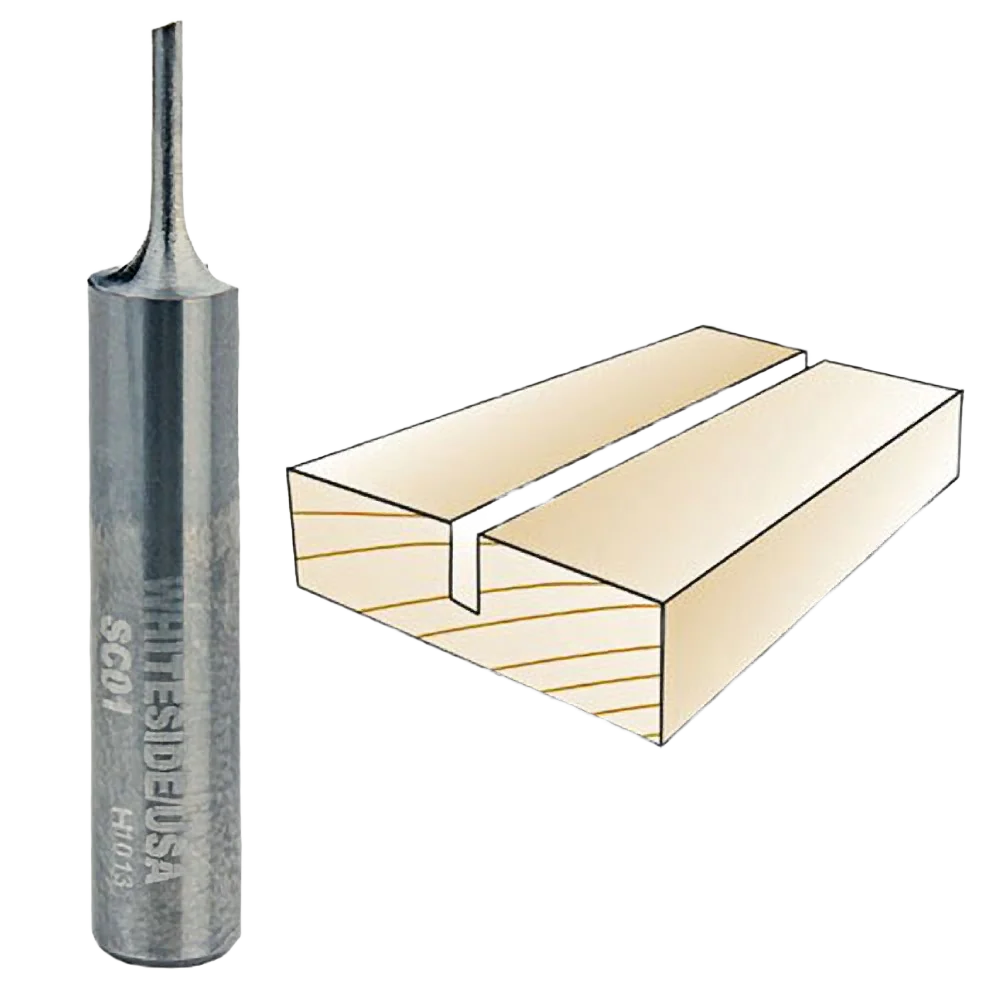 Excellent Whiteside Straight Inlay Bit 1 4 in. SH x 1 16 in. CD x 5 16 in. CL User-Friendly