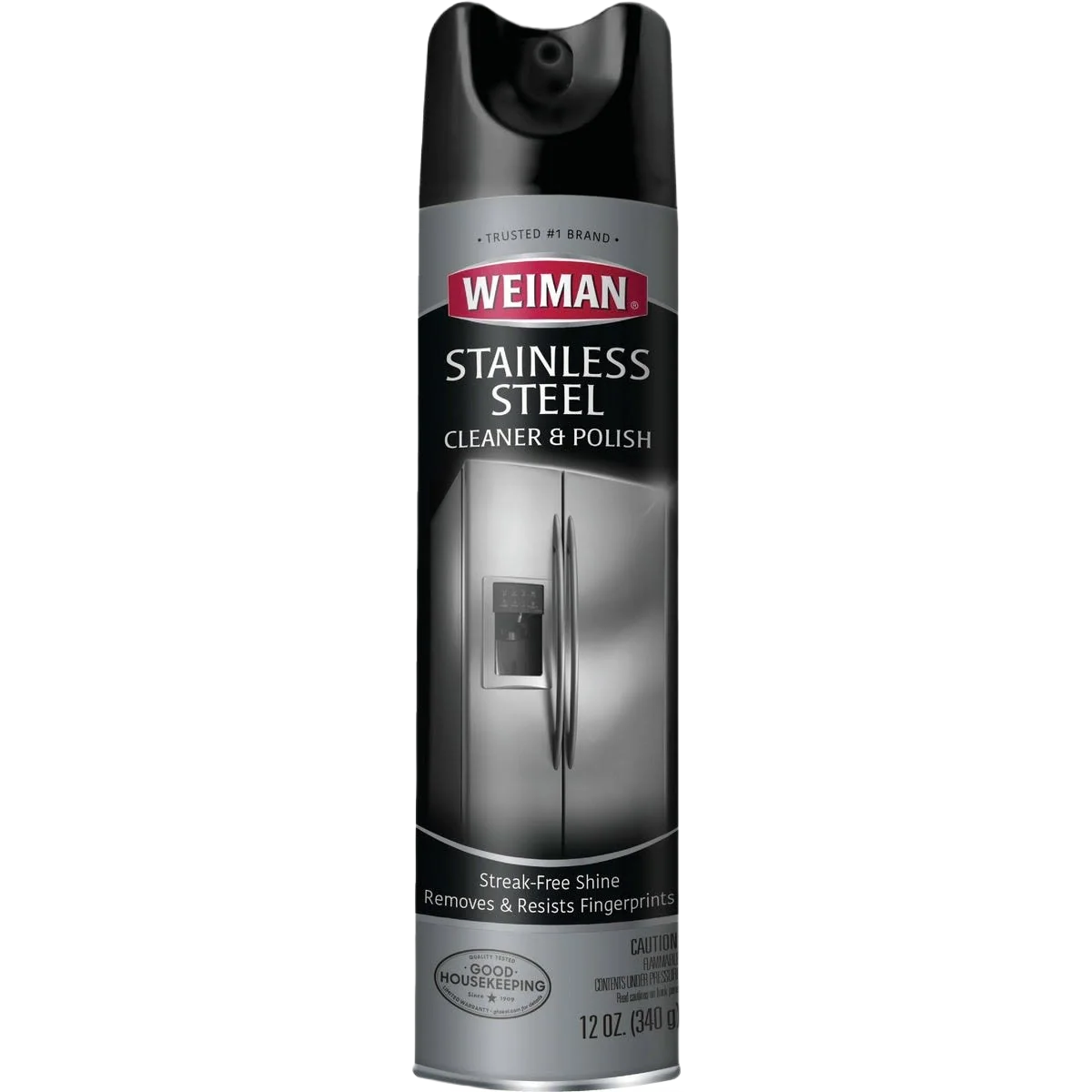 Flexible Weiman Stainless Steel Aerosol Cleaner Polish 12 oz. Official
