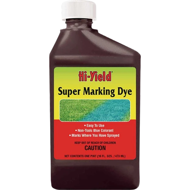 Detailed Hi-Yield Blue Concentrate Super Marking Dye 16 oz. Flexible