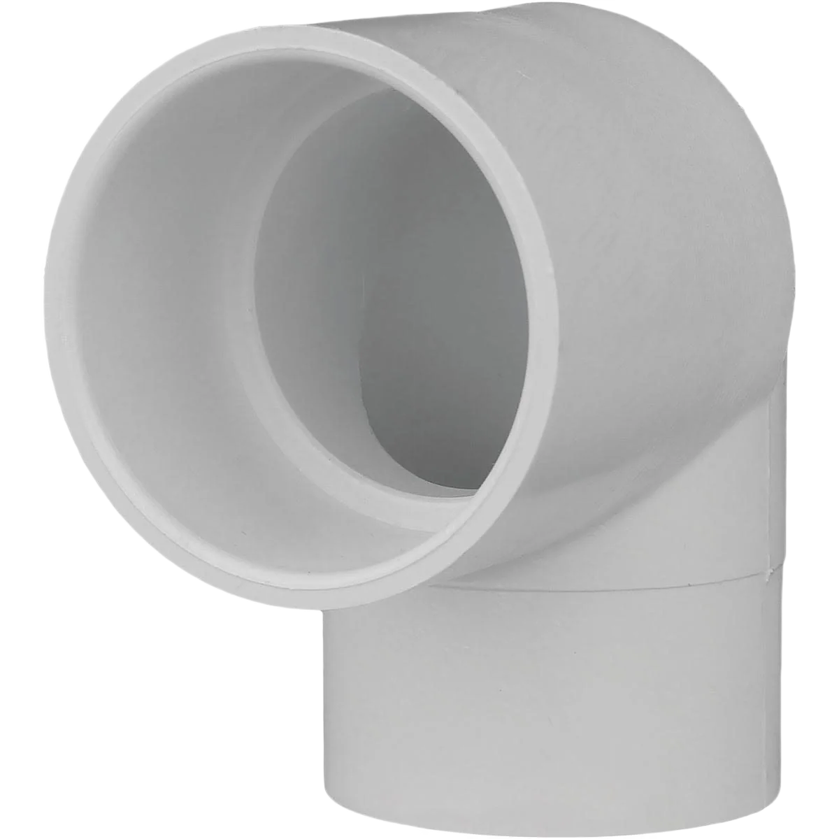Certified Charlotte Pipe Schedule 40 90 Deg. PVC DWV Street Elbow 2 In. Slip x Spigot Organic