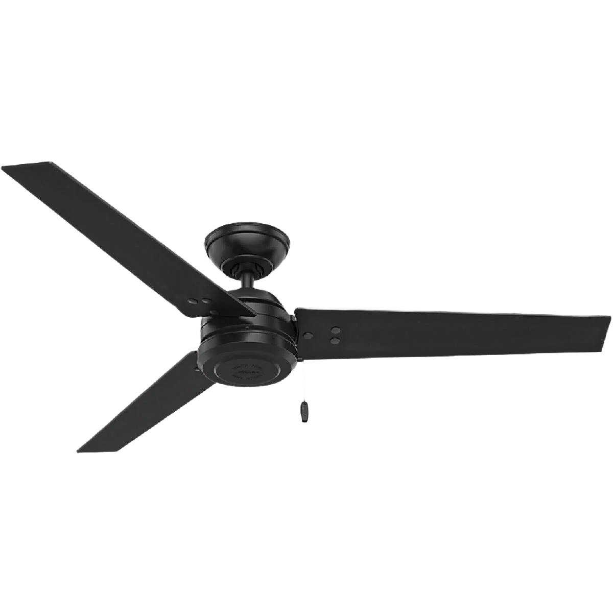 Proven Hunter Cassius Matte Black Ceiling Fan 52 in. Long-Lasting