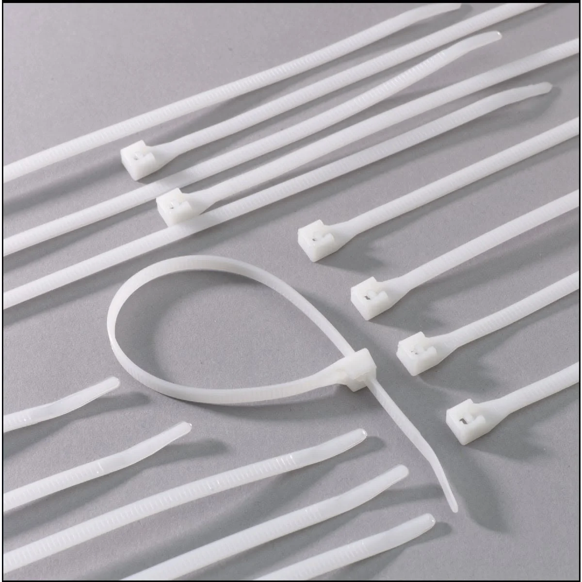 Trusted Gardner Bender Doublelock 8 In. x 0.17 In. Nylon Cable Tie 20-Pack Pure