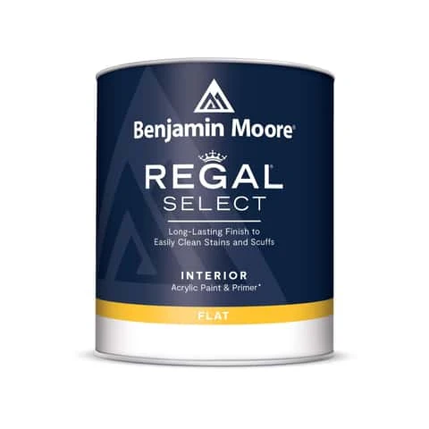 Responsible Benjamin Moore Regal Select 4X Flat Tintable Interior Base Paint 1 Gallon Certified