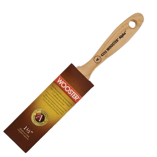 Fashionable Wooster 1- 1 2 in. Alpha Varnish Paint Brush Long-Lasting