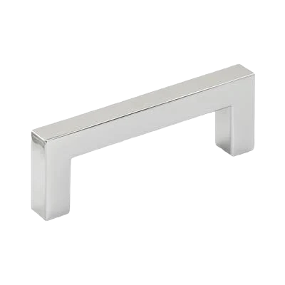 Solid Amerock Monument 3 Center-to-Center Polished Chrome Cabinet Pull Recyclable