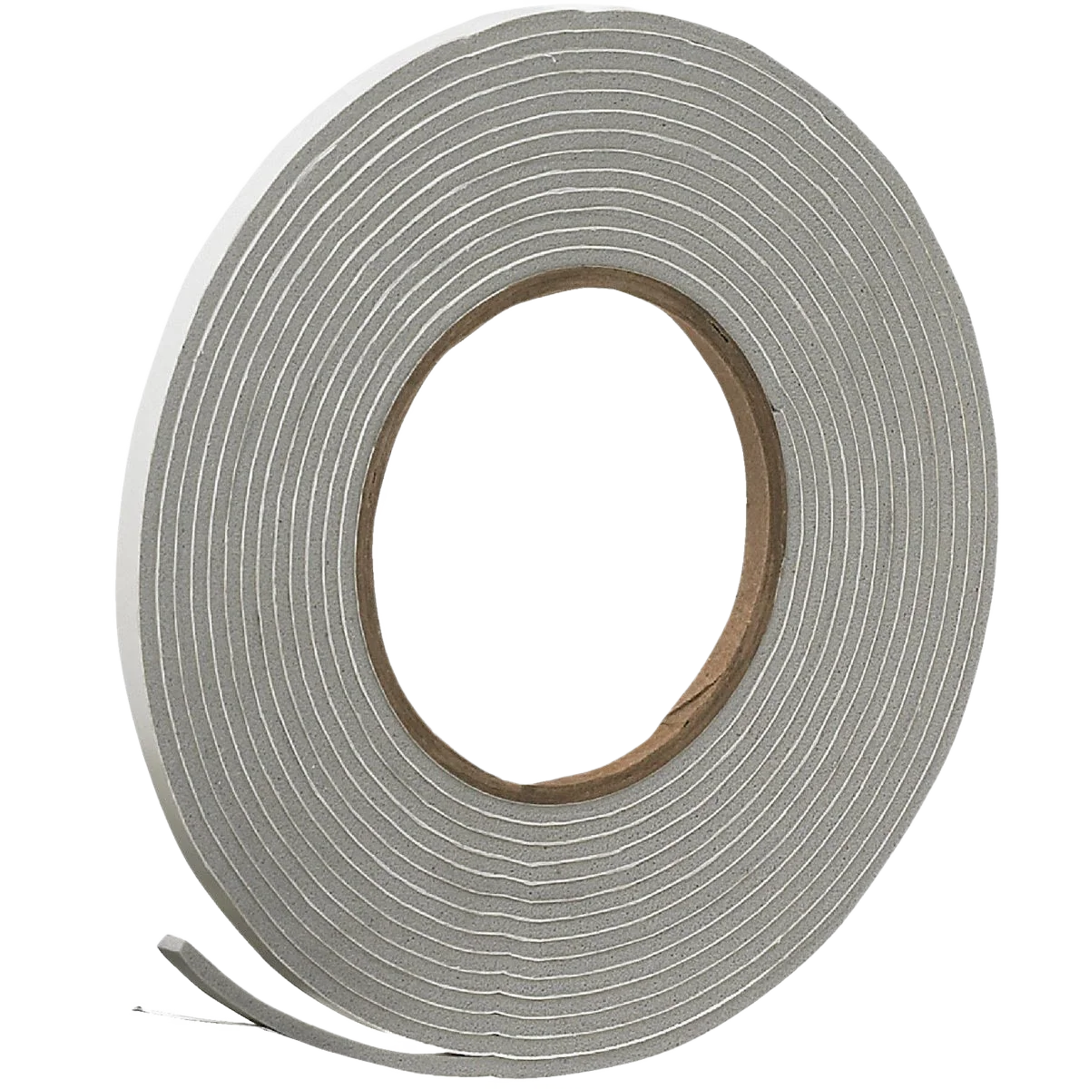 Casual Do it Gray Foam Weatherstrip Tape 1 4 In. W x 1 8 In. x 17 Ft. L Convenient