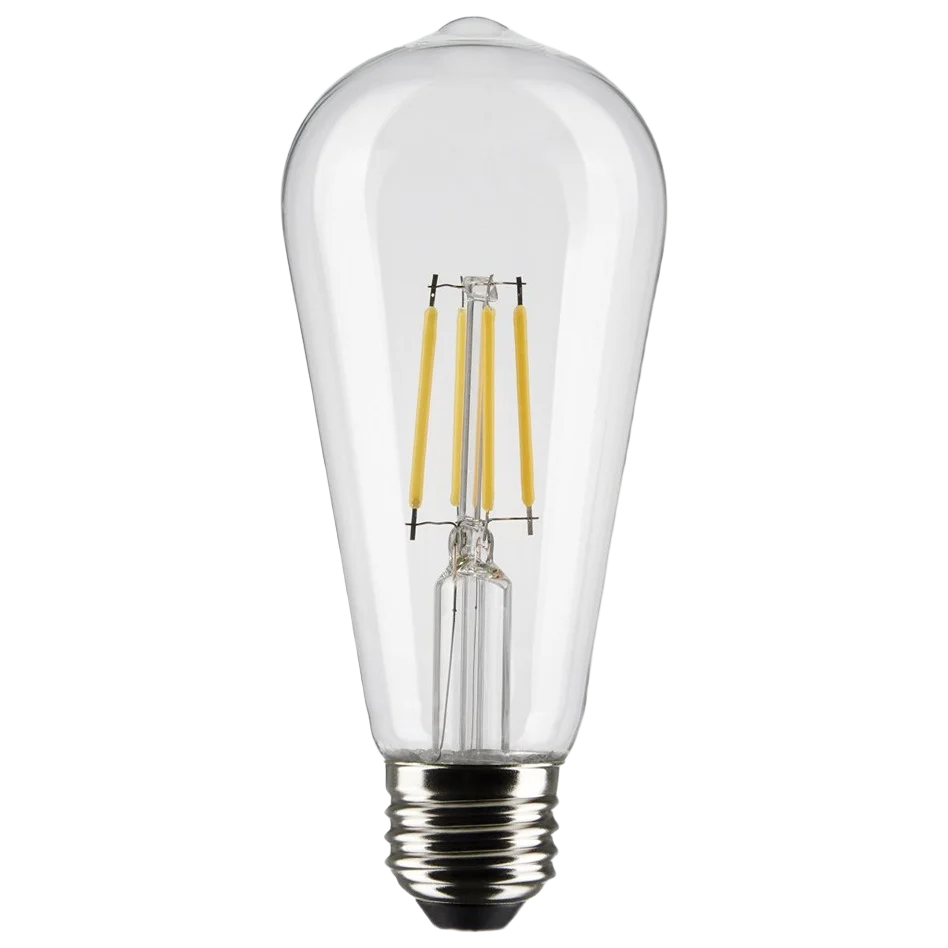 Consistent Satco 5 Watt ST19 LED Clear Warm White Medium Light Bulb Unique