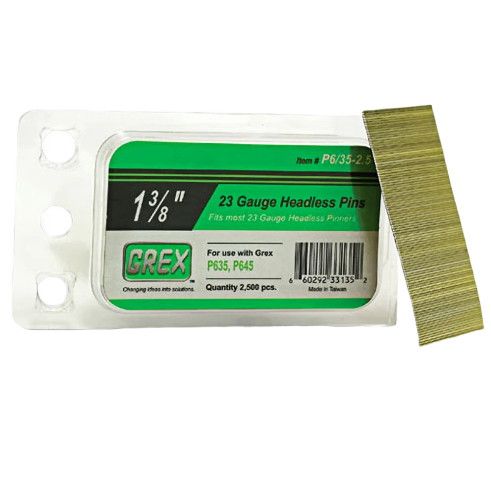 Consistent Grex 23-Gauge Headless Pins 3 4 in. 10M Exclusive