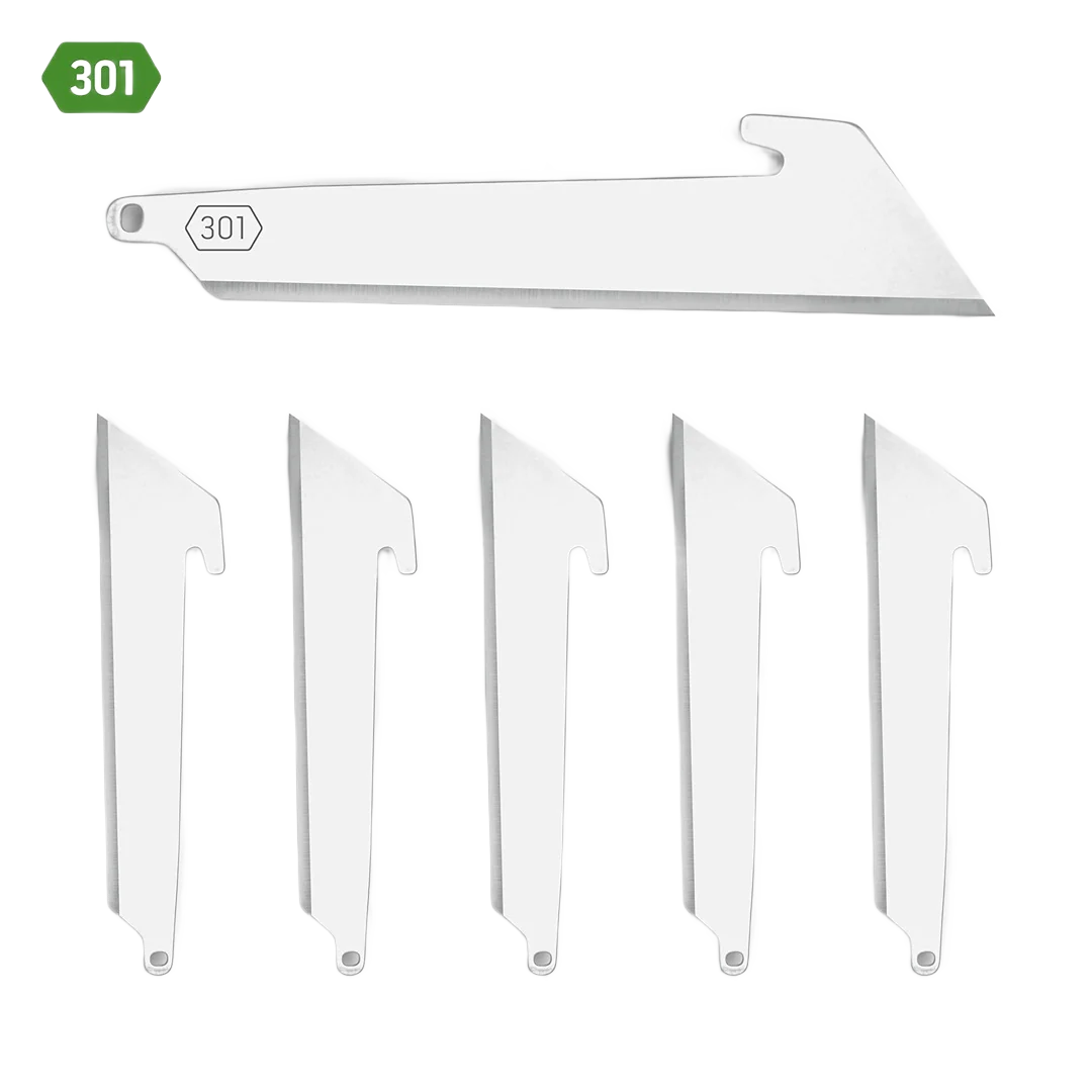 Excellent Outdoor Edge Utility Stainless 300 3 In. Blades 6 pc Original
