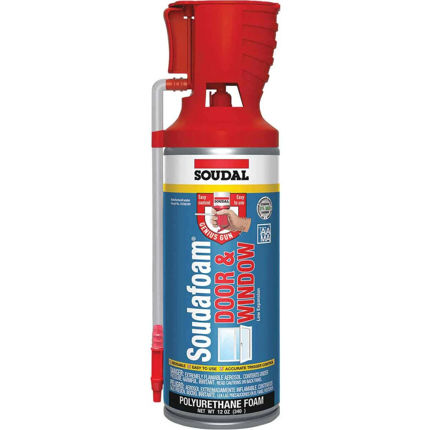 Advanced Soudal 12 oz. Soudafoam Door Window Foam Sealant Premium Material