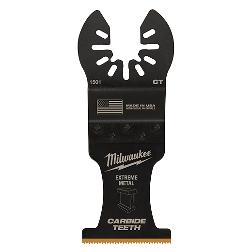 Smooth Milwaukee Open-Lok™ 1-3 8 Extreme Metal Carbide Teeth Blade 5-Pack Quality