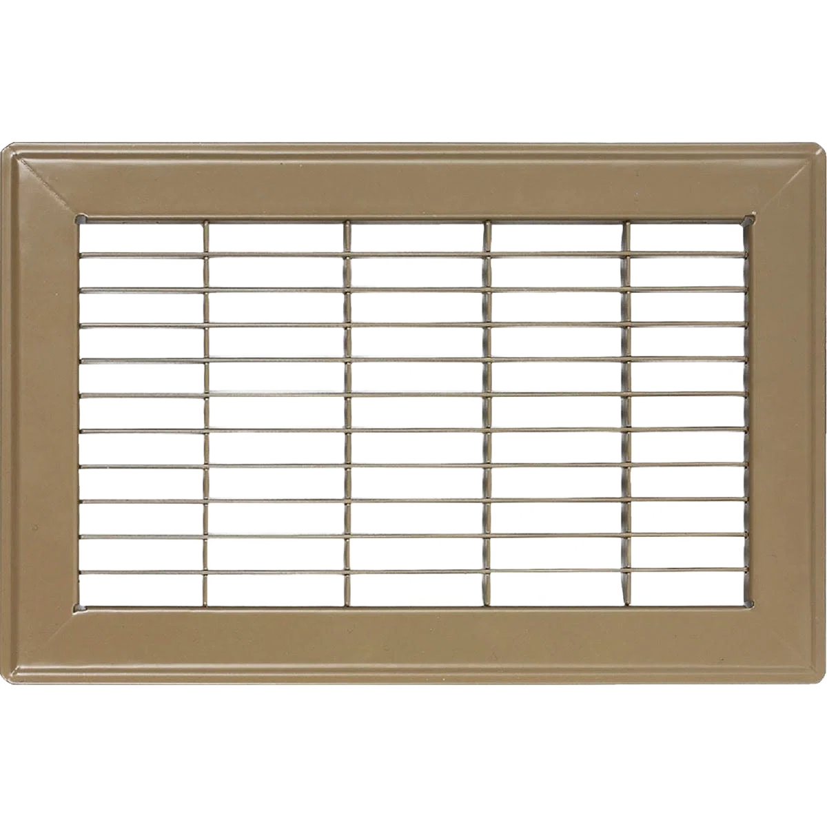 Top-Quality Accord Ventilation 10 in. x 12 in. Floor Register Brown Elite