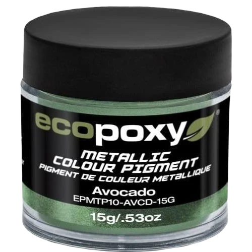 Responsible EcoPoxy Avocado Metallic Color Pigment 15g Fine