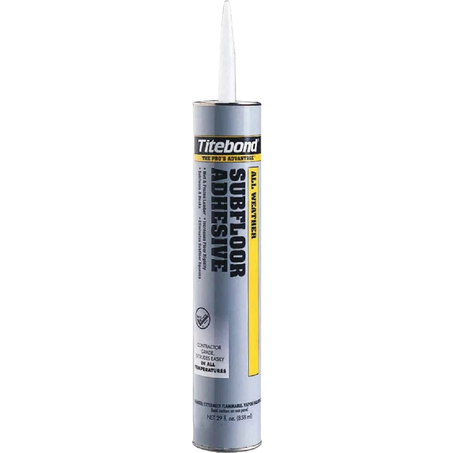 Elite Titebond Light Tan All-Weather Subfloor Adhesive 28 oz. Lightweight