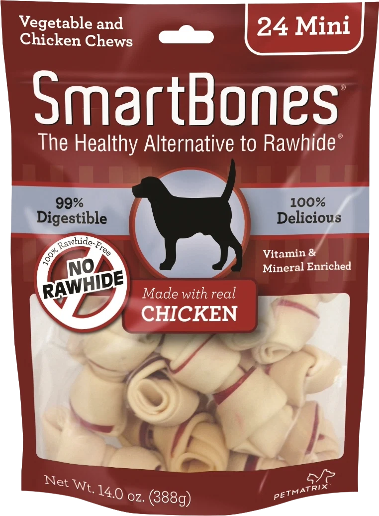 Detailed SmartBones Mini Chicken Chews for Dogs 24-Pack Trendy