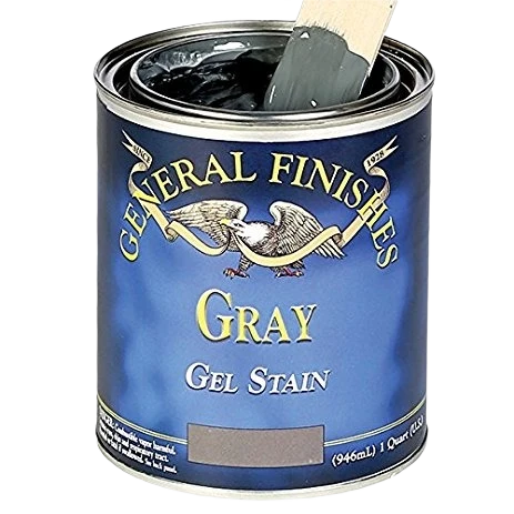 Premium Material General Finishes Gray Gel Stain 1 Quart Long-Lasting