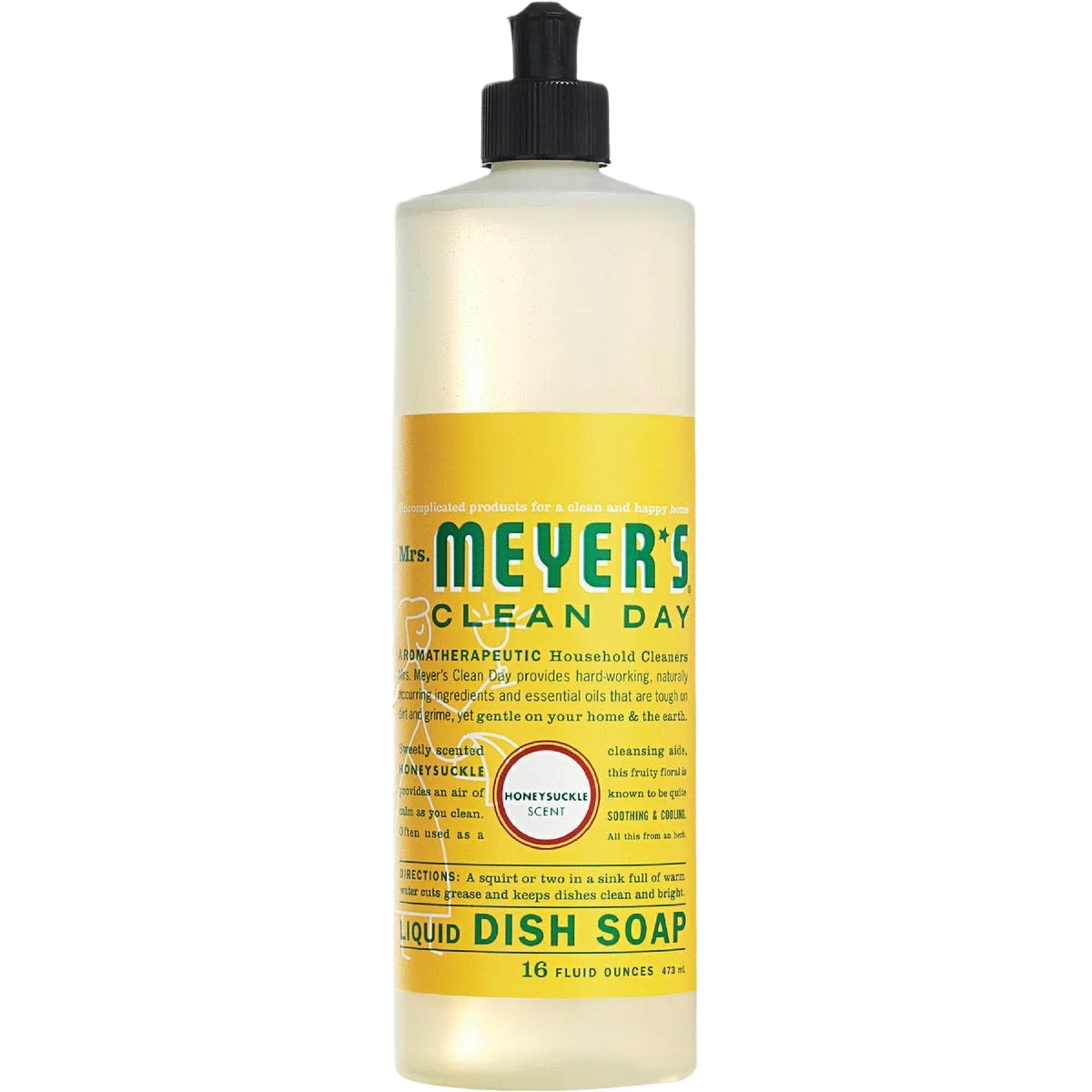 Green Mrs. Meyer’s Clean Day Liquid Dish Soap 16 oz. Genuine