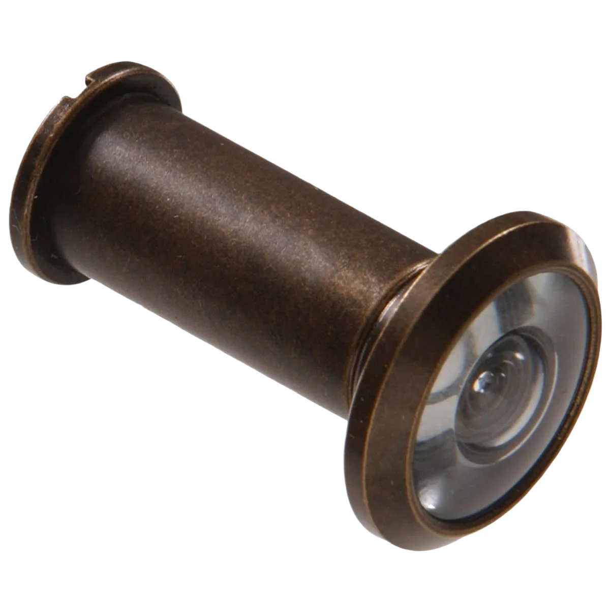 Reliable Hillman 200 deg. Door Viewer Solid Brass w Antique Brass Finish Healthy
