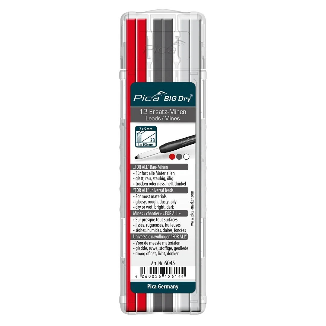 Smart Pica BIG-Dry Three Color Refill Leads 12PK Superior