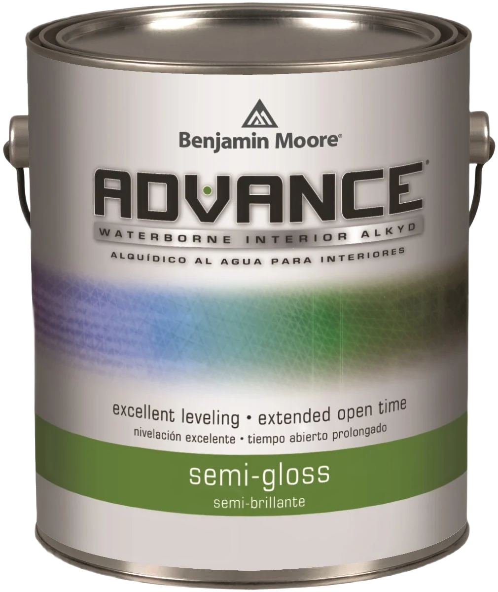 Genuine Benjamin Moore Advance Semi-Gloss Paint 1 Gallon Expertly Made