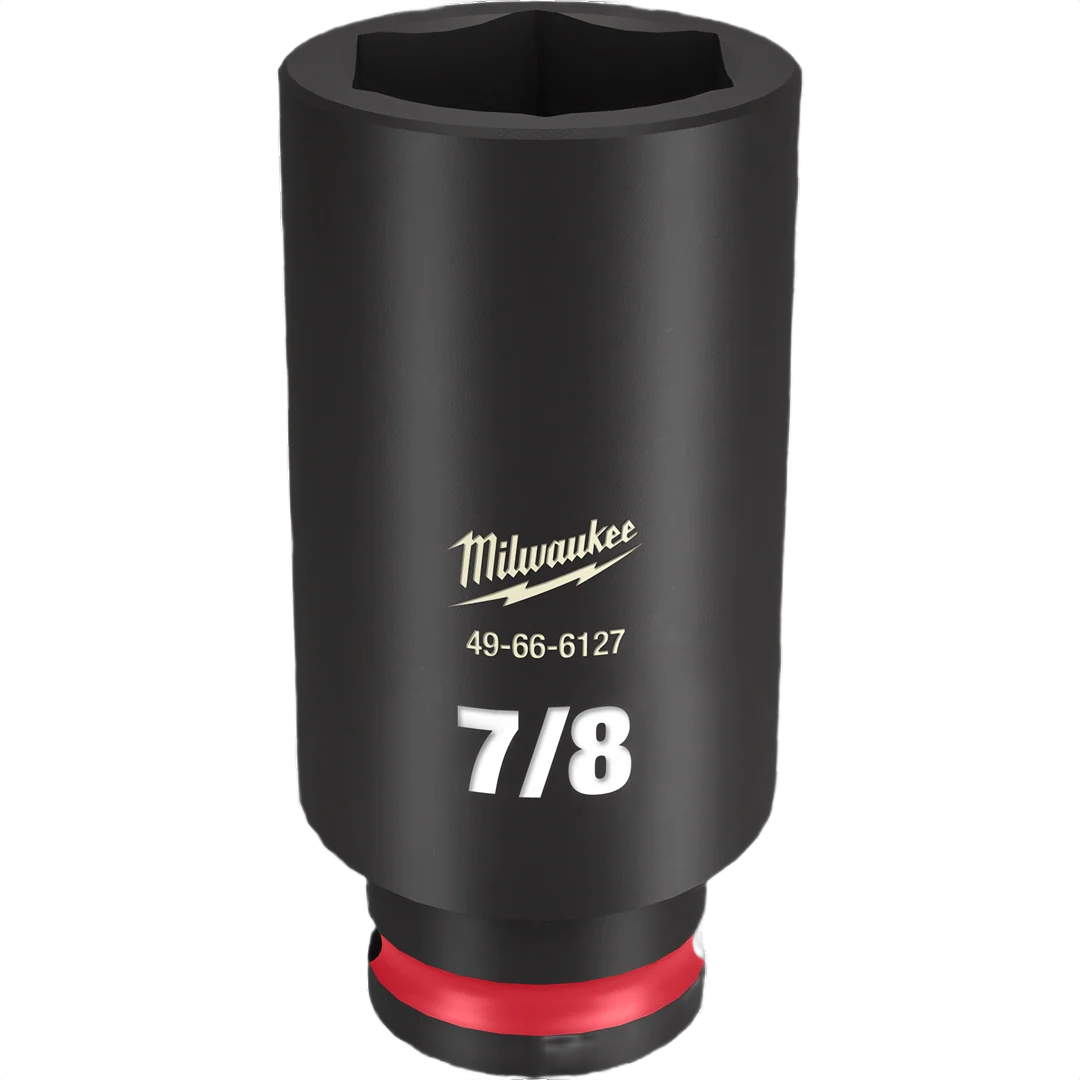 Solid Milwaukee SHOCKWAVE™ Impact Duty™ 3 8 Drive 7 8 6 Point Deep Socket Excellent