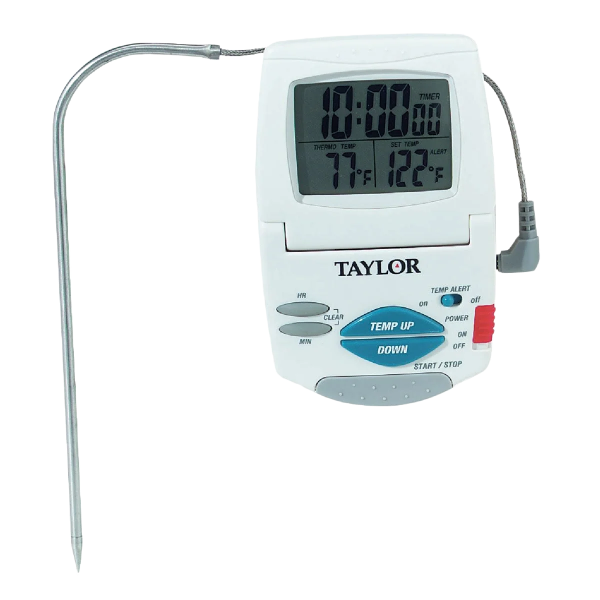 Practical Taylor Digital Wired Probe Thermometer Convenient