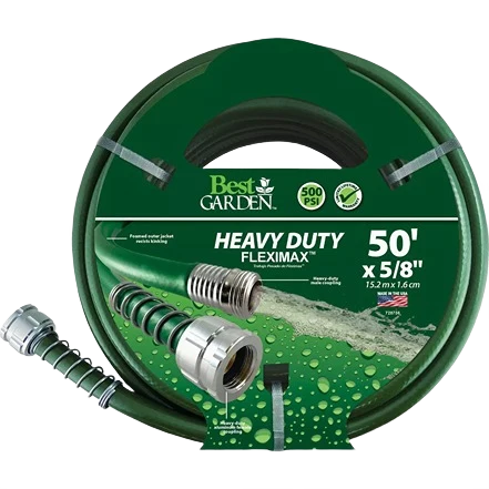 Top-Quality Garden 5 8 x 50′ FlexiMAX Heavy Duty Hose Practical