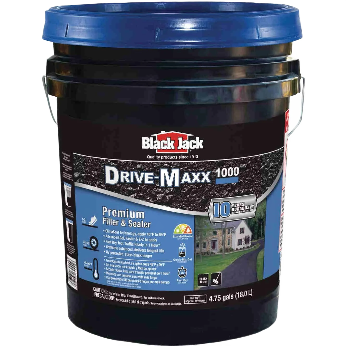 Artisan Black Jack Drive-Maxx 1000 Premium Filler and Sealer 5 Gallon Convenient