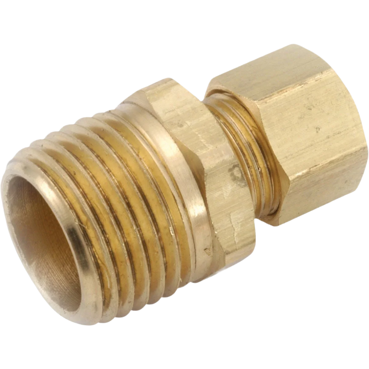 Crafted Anderson Metals Male Union Compression Adapter 3 8 In. x 1 8 In. Exceptional