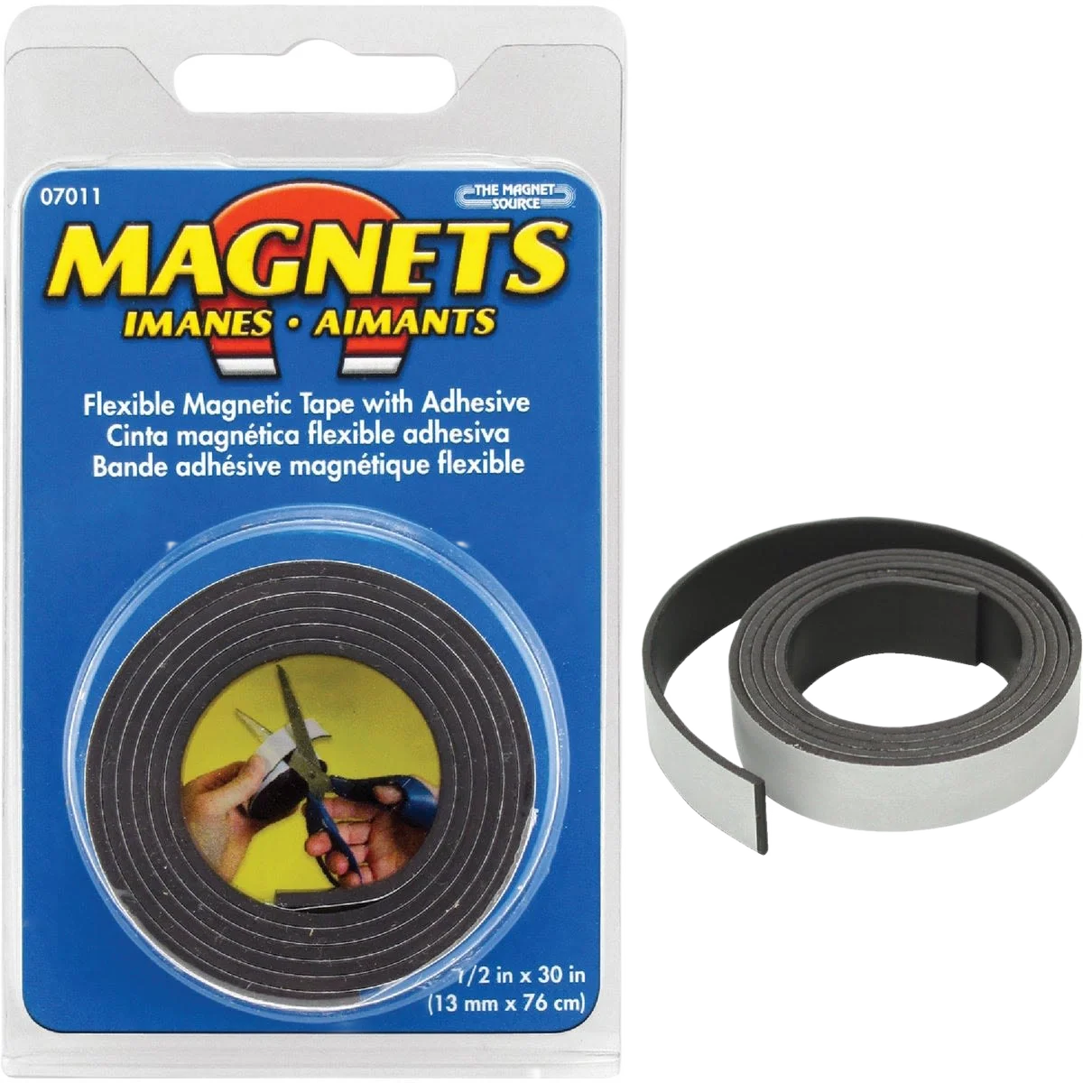 Detailed Master Magnetics 30 In. x 1 2 In. Magnetic Tape Refined