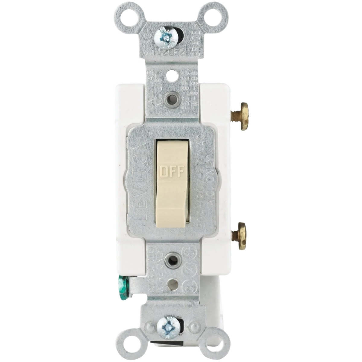 Responsible Leviton Commercial 15 Amp Ivory Toggle Single Pole Switch Artisan