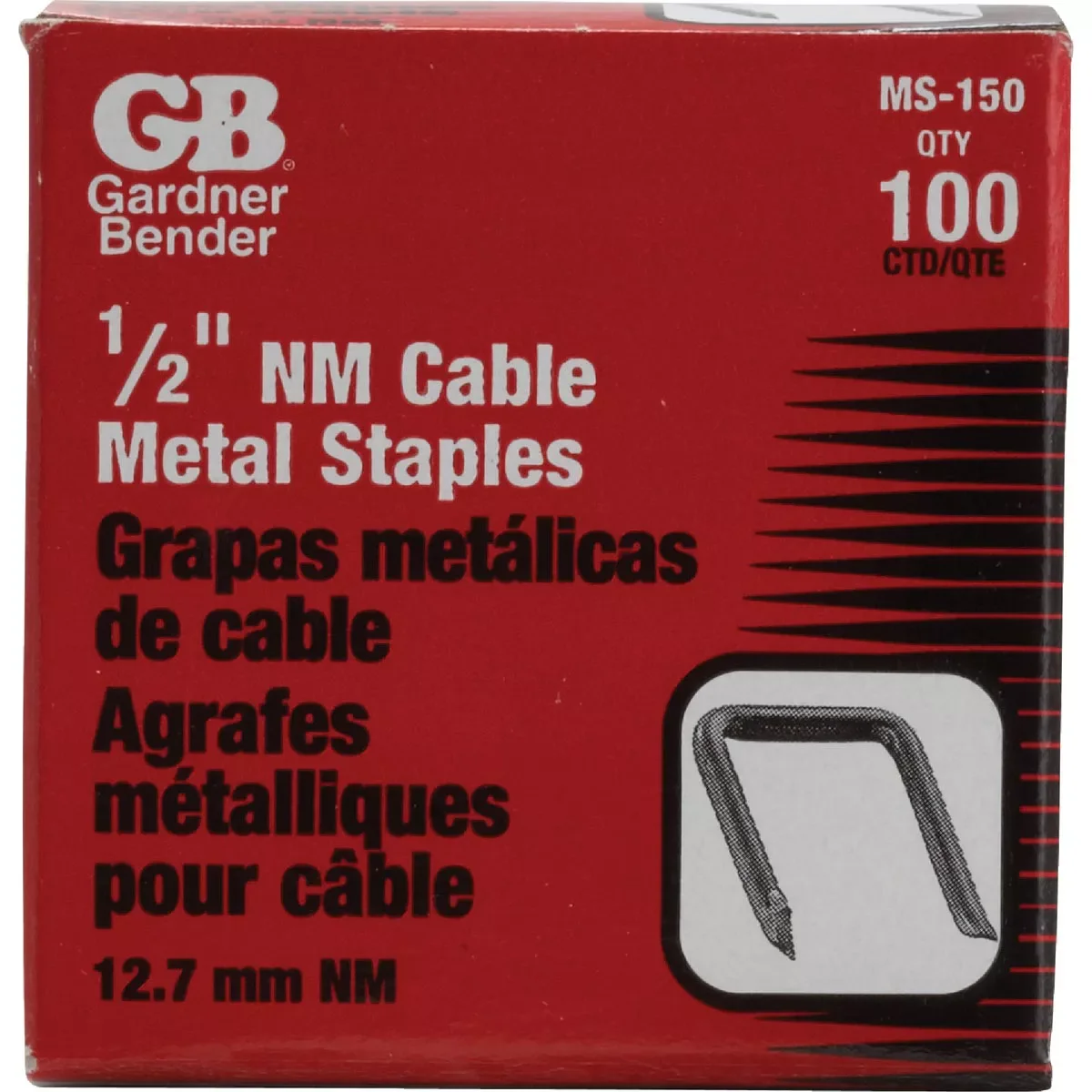 Outstanding Gardner Bender 1 2 x 15 16 Carbon Steel Cable Staple 100-Pk Professional
