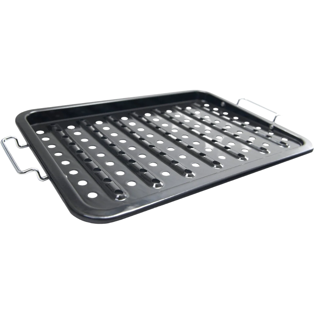 Sophisticated GrillPro Grill Porcelain Coated Stainless Steel Grill Topper Tray 11 x 16 Dependable