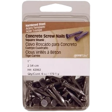 Expertly Made Anchor Wire 1 in. Concrete Nails 6 oz Exceptional