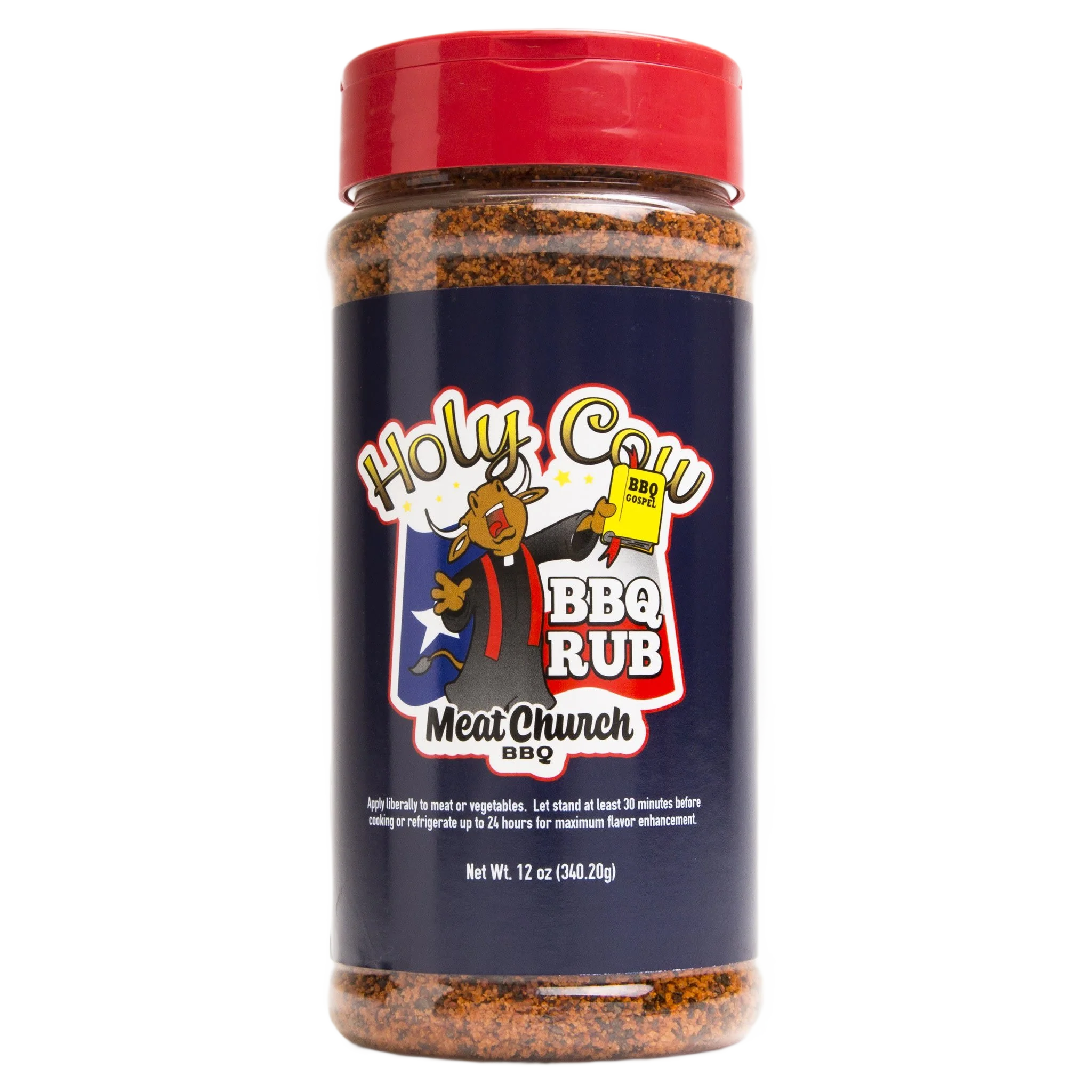 Specialty Meat Church BBQ Holy Cow Gluten BBQ Rub 12 oz. Relaxed