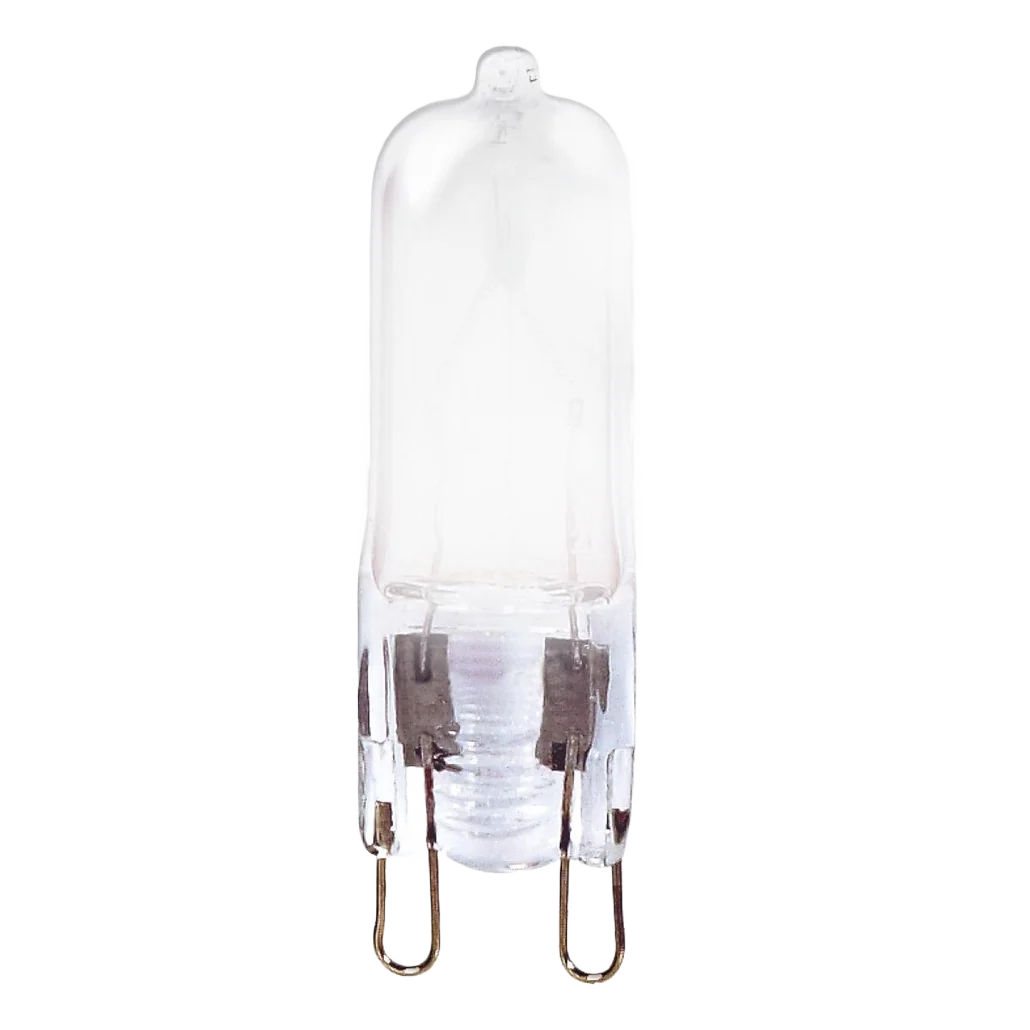 Next-Generation Satco 60 Watt T4 Halogen Frosted Double Loop Base Light Bulb Genuine