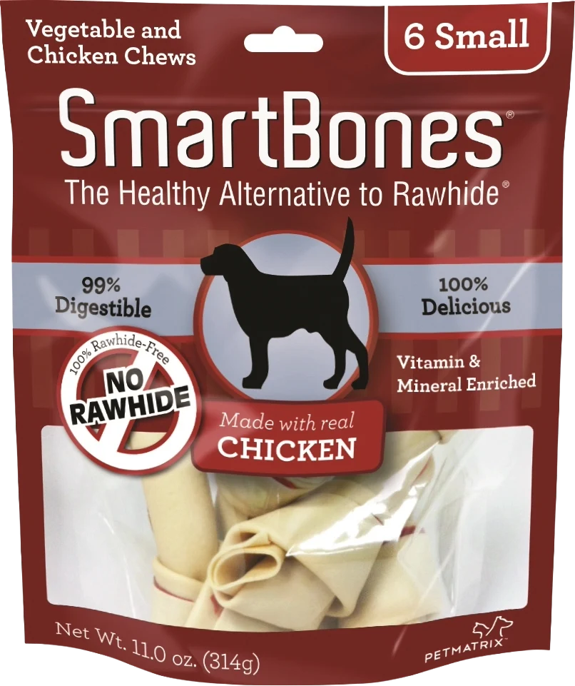 High-Performance SmartBones Small Chicken Chews for Dogs 6-Pack Dependable