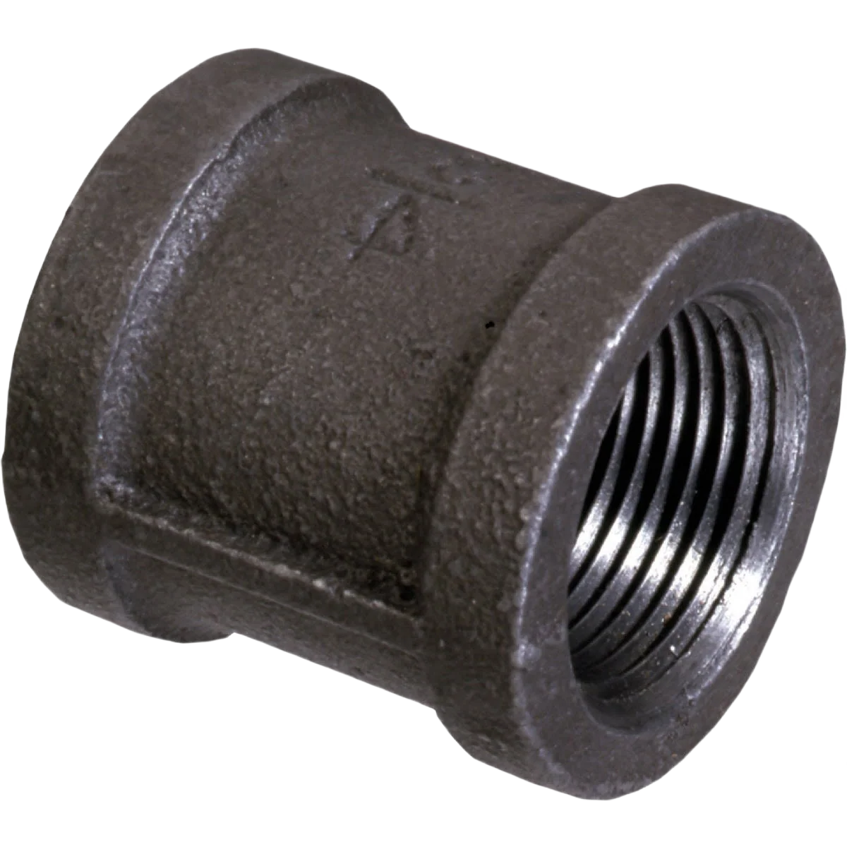 Authentic B K 3 8 In. Malleable Black Iron Coupling Classic