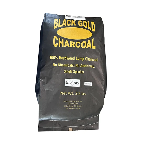 Classic Black Gold Hickory Lump Charcoal 20 lb. Original