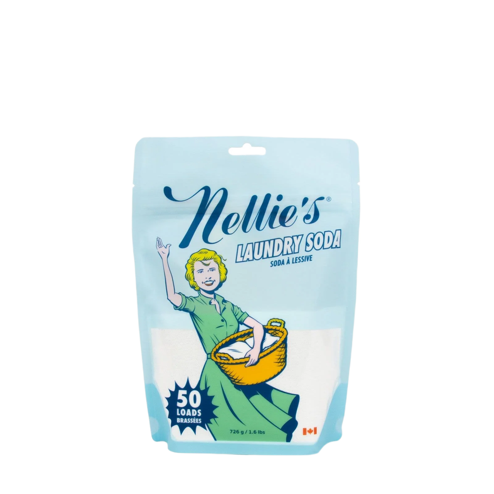 Next-Generation Nellie’s Laundry Soda Pouch 50 Loads Effective