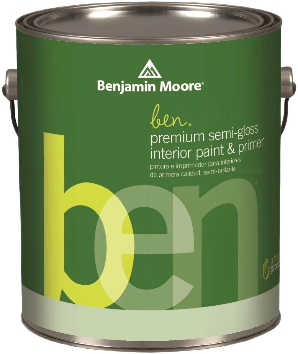 High-Performance Benjamin Moore Ben 1X Premium Semi-Gloss Tintable Base Interior Paint Primer 5 Gallon Selected
