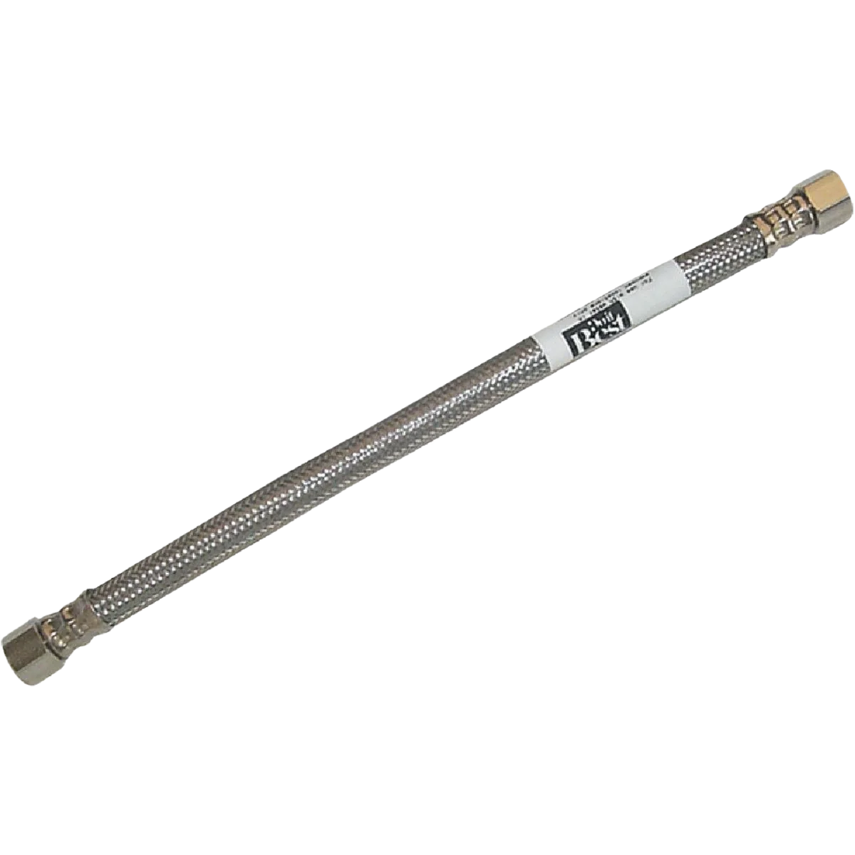 Breathable B K Stainless Steel Faucet Connector 3 8 In. C x 3 8 In. C x 12 In. L First-Class