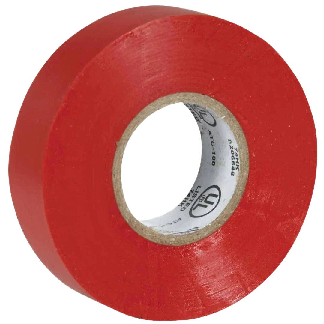 Carefully Designed Do it 3 4 in. x 60 ft. General Purpose Red Vinyl Electrical Tape Secure