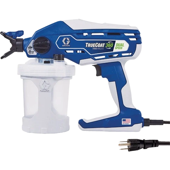 User-Friendly Graco TrueCoat 360 Dual Spray Handheld Airless Paint Sprayer Specialty