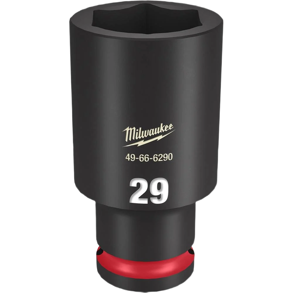 Effective Milwaukee SHOCKWAVE™ Impact Duty™ 1 2 Drive 29-mm Deep 6 Point Socket Environmentally Friendly