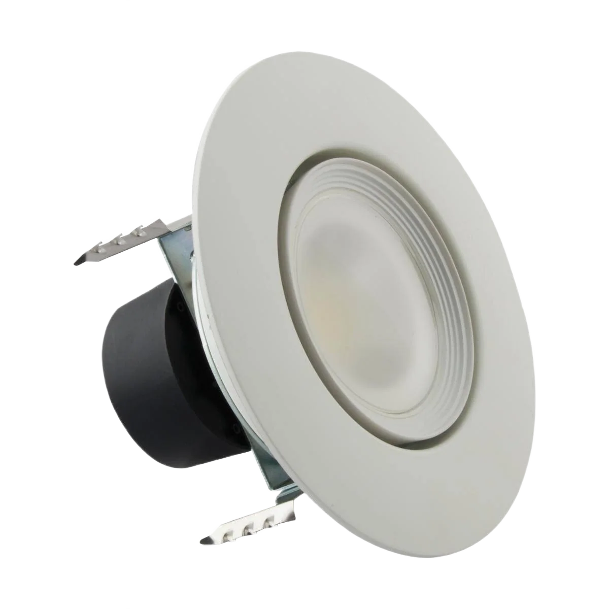 Detailed Satco 7.5 Watt LED White Directional Retrofit Downlight Optimized