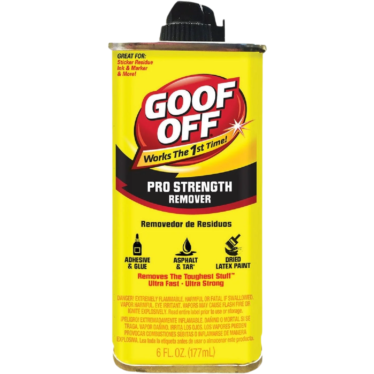 Clean Goof Off Pro Strength Remover 6 oz. Healthy