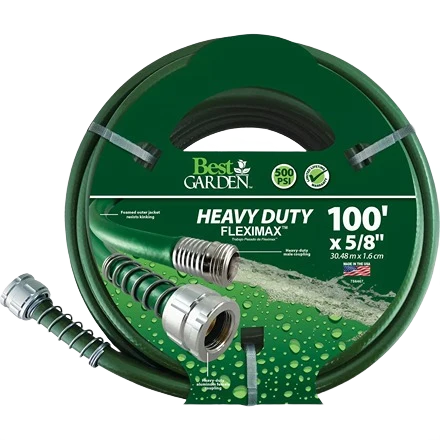 Comfortable Garden 5 8 x 100′ FlexiMAX Heavy Duty Hose Expertly Made